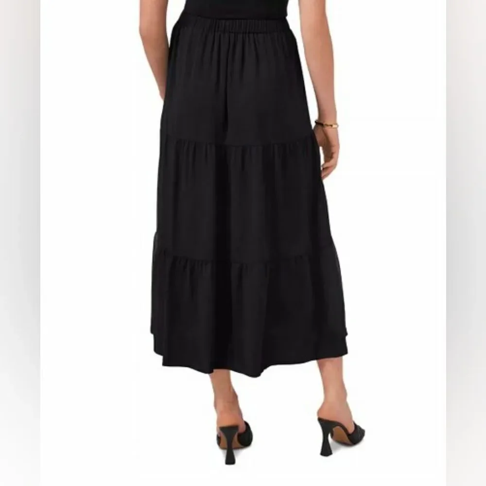 Vince Camuto Tiered Maxi Skirt sz Lg